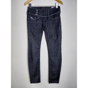 Diesel Industry Cherock Denim Jeans Blue Slim Size W 26 L 34
